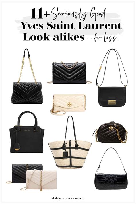 ysl handbag dupes|YSL look alike handbags.